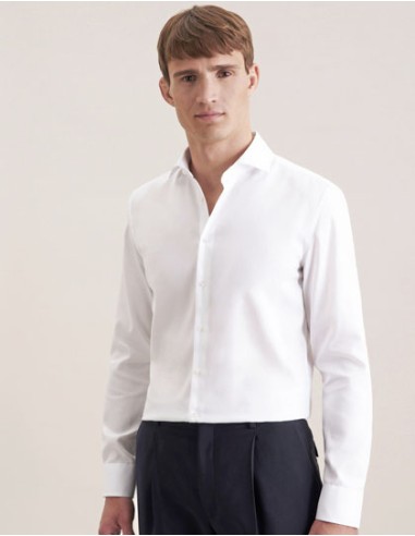 SEI-693677-Mens Shirt Slim Fit Oxford Longsleeve